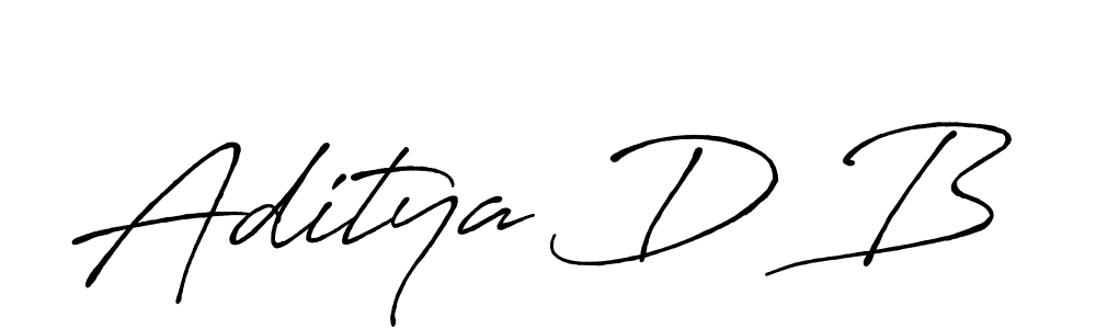 Make a beautiful signature design for name Aditya D B. Use this online signature maker to create a handwritten signature for free. Aditya D B signature style 7 images and pictures png