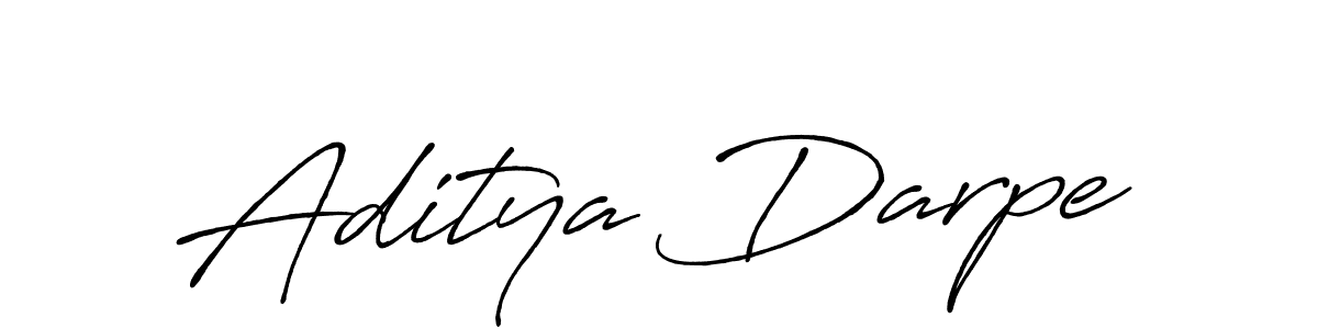 How to make Aditya Darpe signature? Antro_Vectra_Bolder is a professional autograph style. Create handwritten signature for Aditya Darpe name. Aditya Darpe signature style 7 images and pictures png