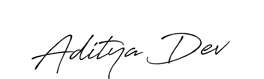 Antro_Vectra_Bolder is a professional signature style that is perfect for those who want to add a touch of class to their signature. It is also a great choice for those who want to make their signature more unique. Get Aditya Dev name to fancy signature for free. Aditya Dev signature style 7 images and pictures png