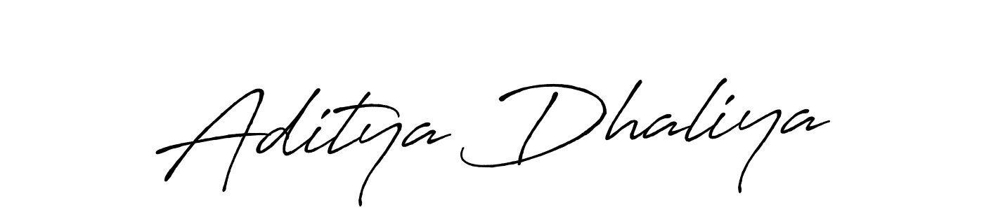 How to make Aditya Dhaliya signature? Antro_Vectra_Bolder is a professional autograph style. Create handwritten signature for Aditya Dhaliya name. Aditya Dhaliya signature style 7 images and pictures png