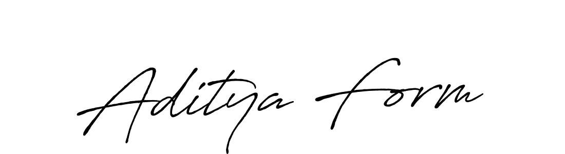 It looks lik you need a new signature style for name Aditya Form. Design unique handwritten (Antro_Vectra_Bolder) signature with our free signature maker in just a few clicks. Aditya Form signature style 7 images and pictures png