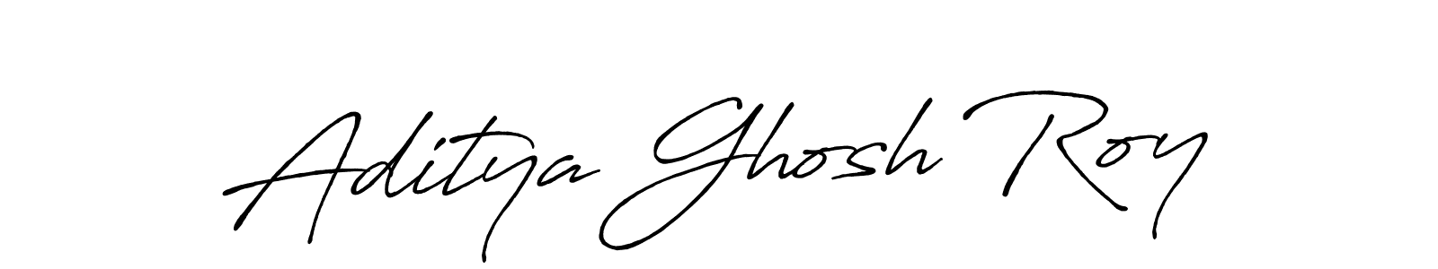 Also we have Aditya Ghosh Roy name is the best signature style. Create professional handwritten signature collection using Antro_Vectra_Bolder autograph style. Aditya Ghosh Roy signature style 7 images and pictures png