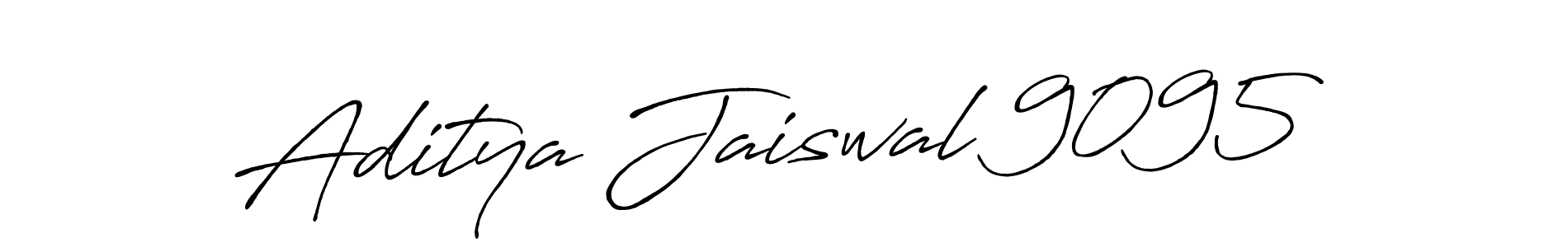 Design your own signature with our free online signature maker. With this signature software, you can create a handwritten (Antro_Vectra_Bolder) signature for name Aditya Jaiswal 9095. Aditya Jaiswal 9095 signature style 7 images and pictures png