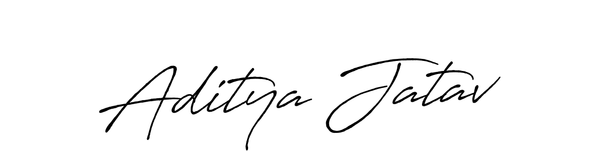 Once you've used our free online signature maker to create your best signature Antro_Vectra_Bolder style, it's time to enjoy all of the benefits that Aditya Jatav name signing documents. Aditya Jatav signature style 7 images and pictures png