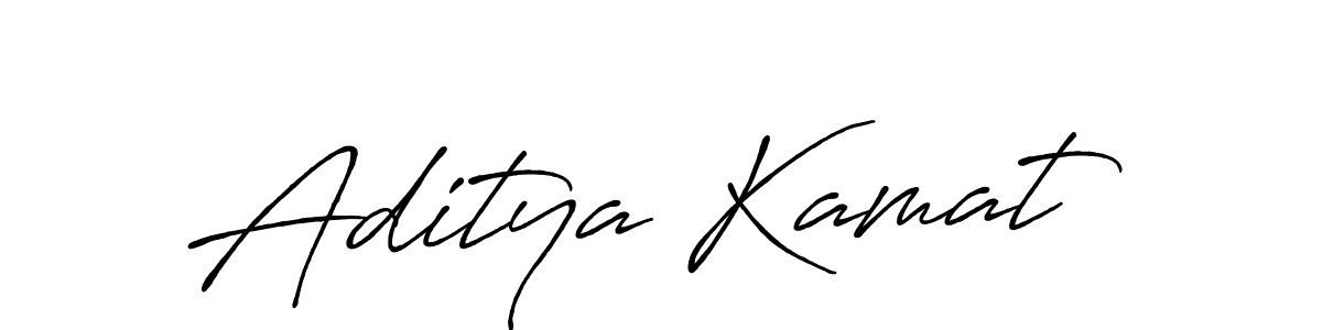 You should practise on your own different ways (Antro_Vectra_Bolder) to write your name (Aditya Kamat) in signature. don't let someone else do it for you. Aditya Kamat signature style 7 images and pictures png