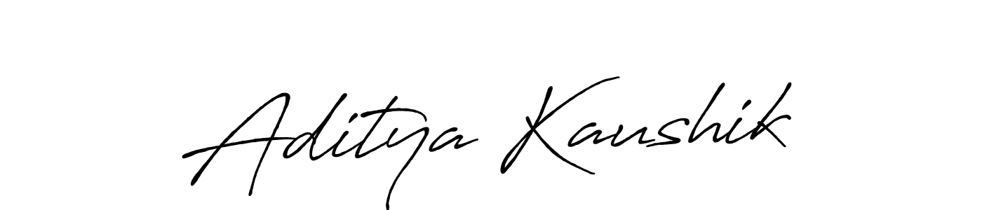 Also You can easily find your signature by using the search form. We will create Aditya Kaushik name handwritten signature images for you free of cost using Antro_Vectra_Bolder sign style. Aditya Kaushik signature style 7 images and pictures png