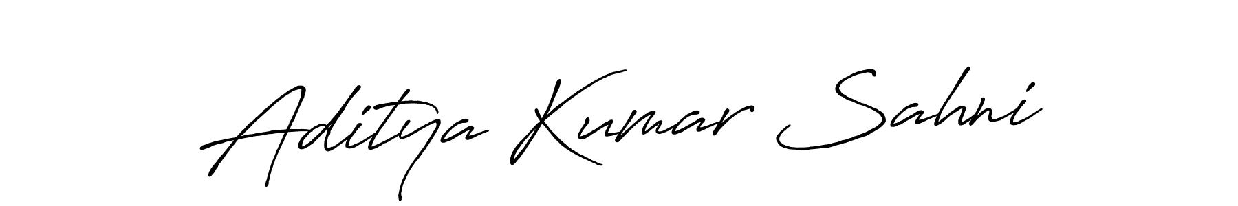 The best way (Antro_Vectra_Bolder) to make a short signature is to pick only two or three words in your name. The name Aditya Kumar Sahni include a total of six letters. For converting this name. Aditya Kumar Sahni signature style 7 images and pictures png