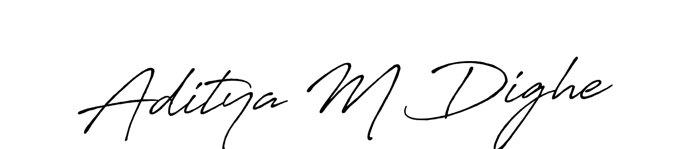 You should practise on your own different ways (Antro_Vectra_Bolder) to write your name (Aditya M Dighe) in signature. don't let someone else do it for you. Aditya M Dighe signature style 7 images and pictures png