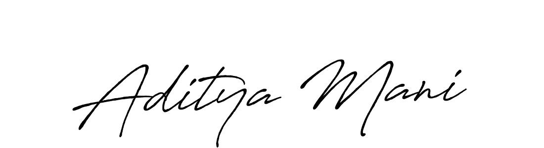 Make a short Aditya Mani signature style. Manage your documents anywhere anytime using Antro_Vectra_Bolder. Create and add eSignatures, submit forms, share and send files easily. Aditya Mani signature style 7 images and pictures png