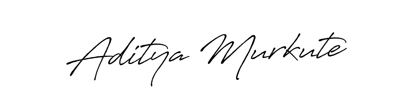 The best way (Antro_Vectra_Bolder) to make a short signature is to pick only two or three words in your name. The name Aditya Murkute include a total of six letters. For converting this name. Aditya Murkute signature style 7 images and pictures png