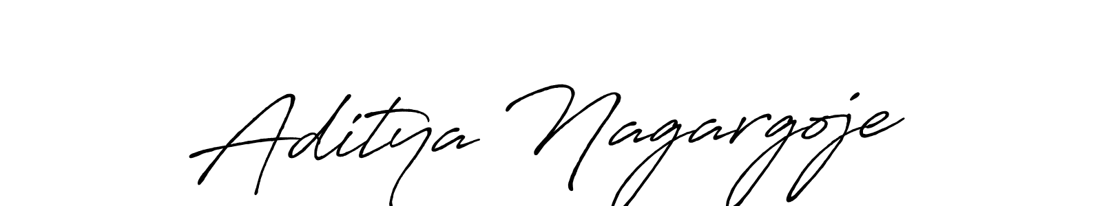 How to make Aditya Nagargoje signature? Antro_Vectra_Bolder is a professional autograph style. Create handwritten signature for Aditya Nagargoje name. Aditya Nagargoje signature style 7 images and pictures png