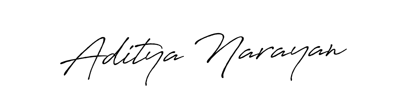 The best way (Antro_Vectra_Bolder) to make a short signature is to pick only two or three words in your name. The name Aditya Narayan include a total of six letters. For converting this name. Aditya Narayan signature style 7 images and pictures png