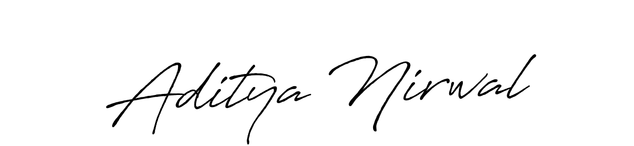 Here are the top 10 professional signature styles for the name Aditya Nirwal. These are the best autograph styles you can use for your name. Aditya Nirwal signature style 7 images and pictures png