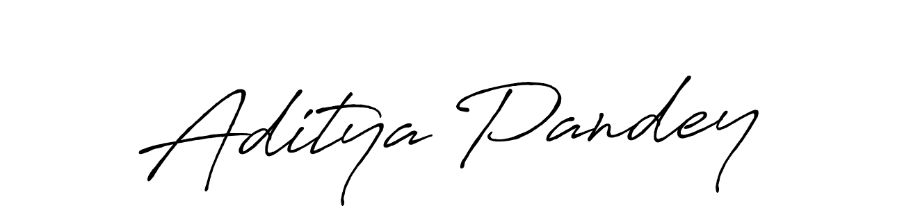 Use a signature maker to create a handwritten signature online. With this signature software, you can design (Antro_Vectra_Bolder) your own signature for name Aditya Pandey. Aditya Pandey signature style 7 images and pictures png