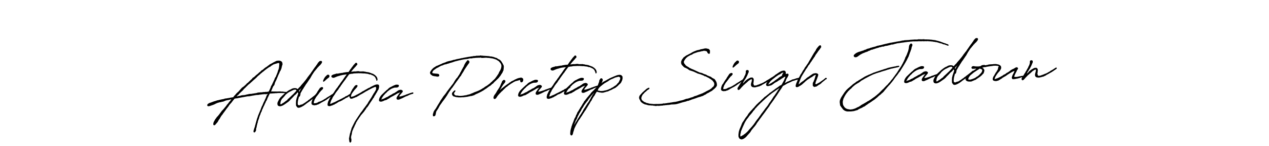 You should practise on your own different ways (Antro_Vectra_Bolder) to write your name (Aditya Pratap Singh Jadoun) in signature. don't let someone else do it for you. Aditya Pratap Singh Jadoun signature style 7 images and pictures png