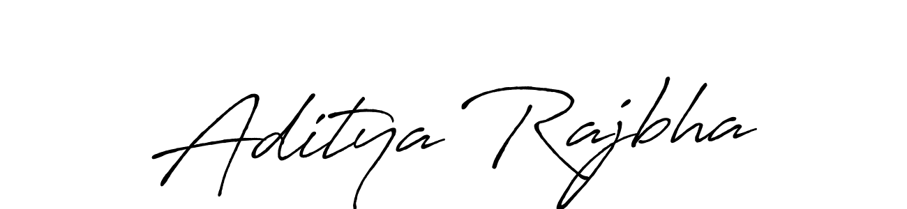 Antro_Vectra_Bolder is a professional signature style that is perfect for those who want to add a touch of class to their signature. It is also a great choice for those who want to make their signature more unique. Get Aditya Rajbha name to fancy signature for free. Aditya Rajbha signature style 7 images and pictures png
