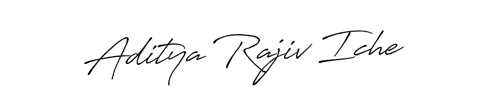 It looks lik you need a new signature style for name Aditya Rajiv Iche. Design unique handwritten (Antro_Vectra_Bolder) signature with our free signature maker in just a few clicks. Aditya Rajiv Iche signature style 7 images and pictures png