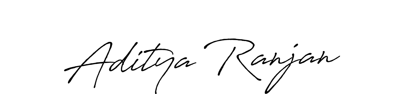 Make a beautiful signature design for name Aditya Ranjan. With this signature (Antro_Vectra_Bolder) style, you can create a handwritten signature for free. Aditya Ranjan signature style 7 images and pictures png