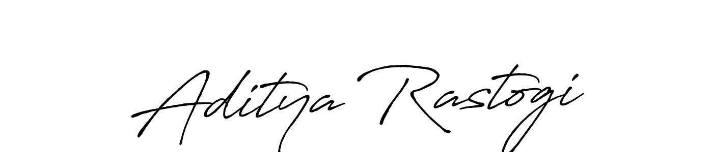 How to make Aditya Rastogi signature? Antro_Vectra_Bolder is a professional autograph style. Create handwritten signature for Aditya Rastogi name. Aditya Rastogi signature style 7 images and pictures png