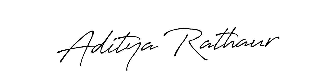 Use a signature maker to create a handwritten signature online. With this signature software, you can design (Antro_Vectra_Bolder) your own signature for name Aditya Rathaur. Aditya Rathaur signature style 7 images and pictures png