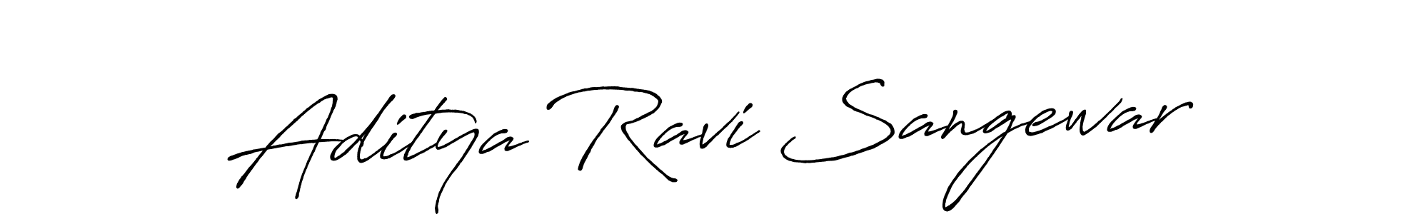 Also You can easily find your signature by using the search form. We will create Aditya Ravi Sangewar name handwritten signature images for you free of cost using Antro_Vectra_Bolder sign style. Aditya Ravi Sangewar signature style 7 images and pictures png