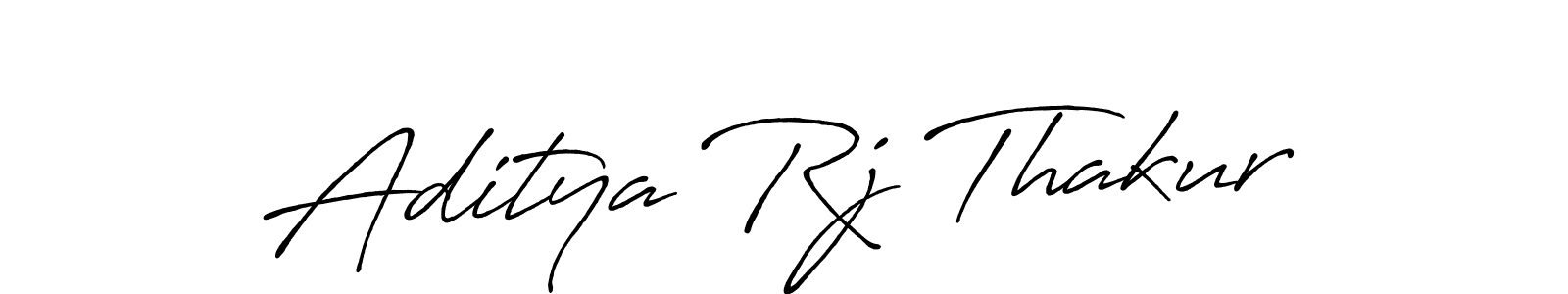 Similarly Antro_Vectra_Bolder is the best handwritten signature design. Signature creator online .You can use it as an online autograph creator for name Aditya Rj Thakur. Aditya Rj Thakur signature style 7 images and pictures png