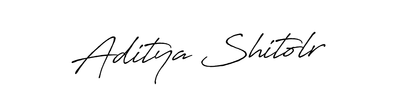 Make a beautiful signature design for name Aditya Shitolr. Use this online signature maker to create a handwritten signature for free. Aditya Shitolr signature style 7 images and pictures png