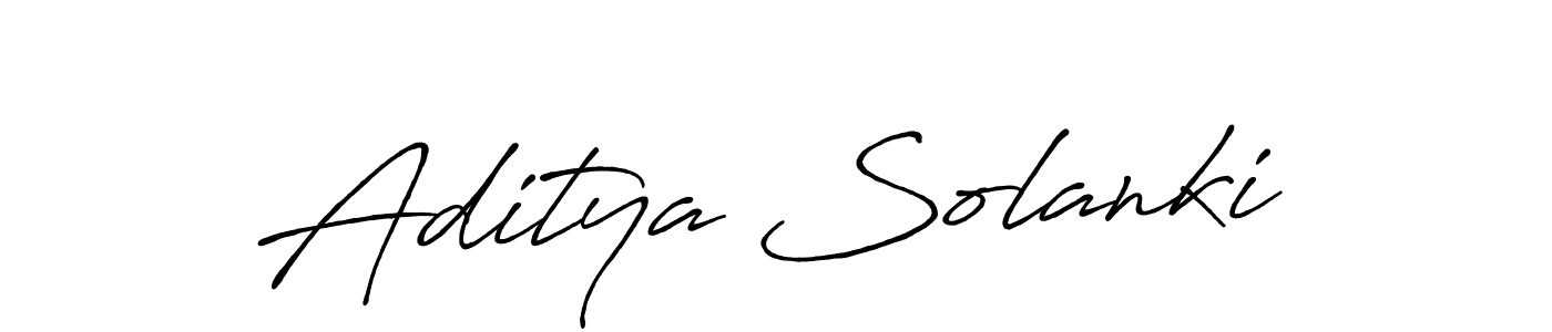 if you are searching for the best signature style for your name Aditya Solanki. so please give up your signature search. here we have designed multiple signature styles  using Antro_Vectra_Bolder. Aditya Solanki signature style 7 images and pictures png