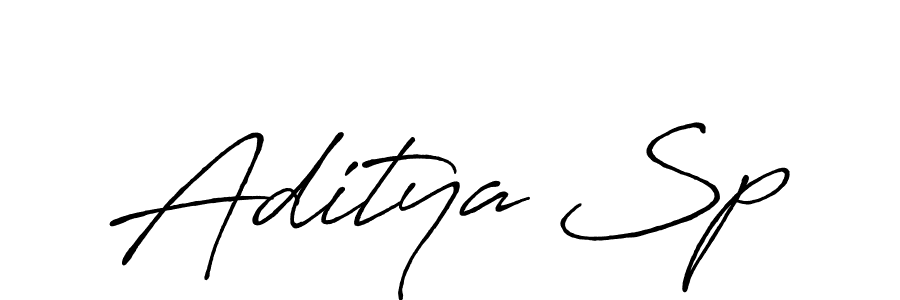 Also we have Aditya Sp name is the best signature style. Create professional handwritten signature collection using Antro_Vectra_Bolder autograph style. Aditya Sp signature style 7 images and pictures png