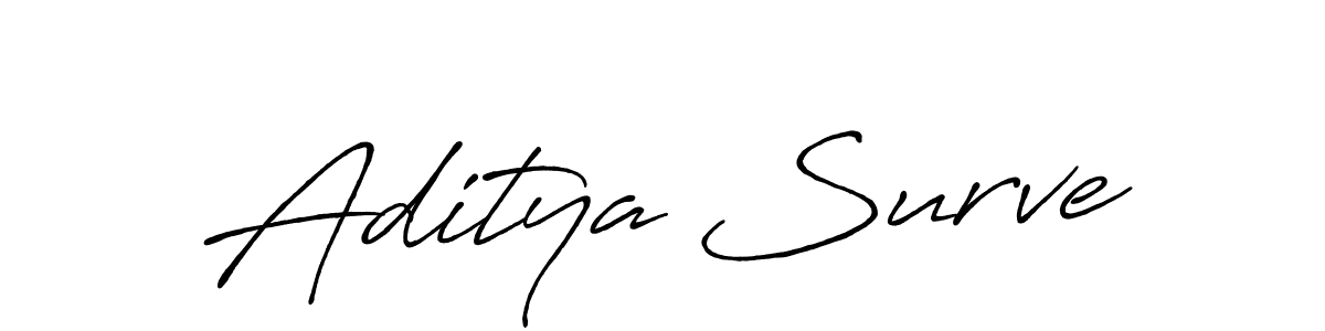 Also we have Aditya Surve name is the best signature style. Create professional handwritten signature collection using Antro_Vectra_Bolder autograph style. Aditya Surve signature style 7 images and pictures png