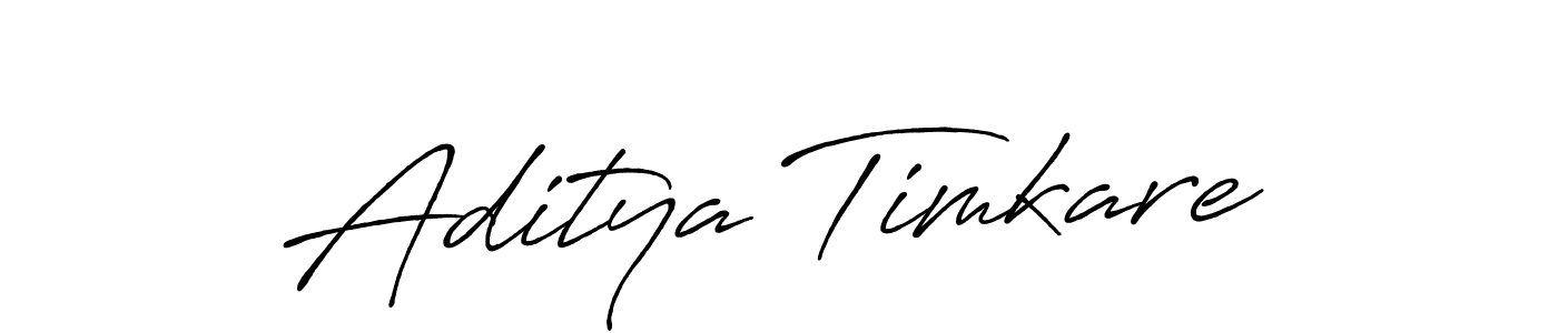 It looks lik you need a new signature style for name Aditya Timkare. Design unique handwritten (Antro_Vectra_Bolder) signature with our free signature maker in just a few clicks. Aditya Timkare signature style 7 images and pictures png