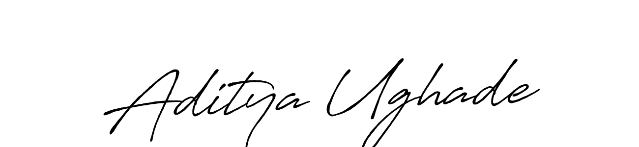 It looks lik you need a new signature style for name Aditya Ughade. Design unique handwritten (Antro_Vectra_Bolder) signature with our free signature maker in just a few clicks. Aditya Ughade signature style 7 images and pictures png