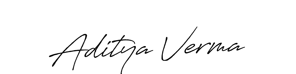 Use a signature maker to create a handwritten signature online. With this signature software, you can design (Antro_Vectra_Bolder) your own signature for name Aditya Verma. Aditya Verma signature style 7 images and pictures png