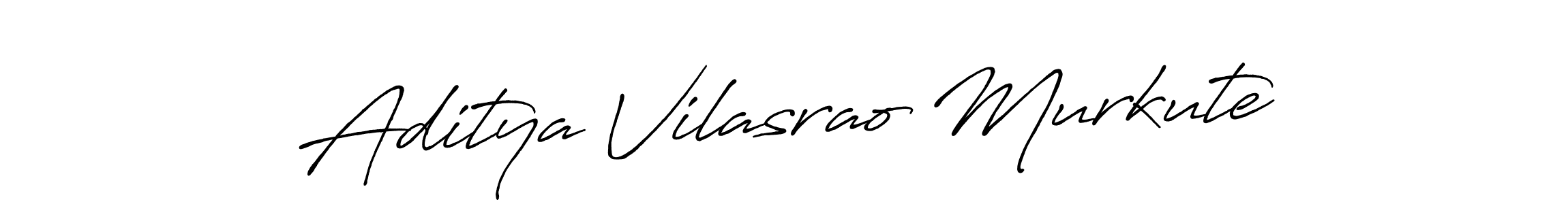 Create a beautiful signature design for name Aditya Vilasrao Murkute. With this signature (Antro_Vectra_Bolder) fonts, you can make a handwritten signature for free. Aditya Vilasrao Murkute signature style 7 images and pictures png