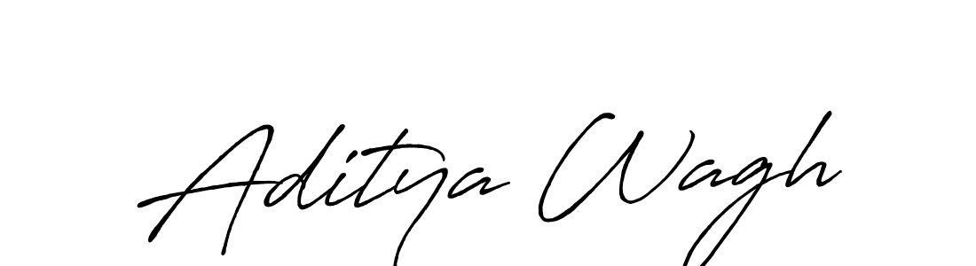 The best way (Antro_Vectra_Bolder) to make a short signature is to pick only two or three words in your name. The name Aditya Wagh include a total of six letters. For converting this name. Aditya Wagh signature style 7 images and pictures png