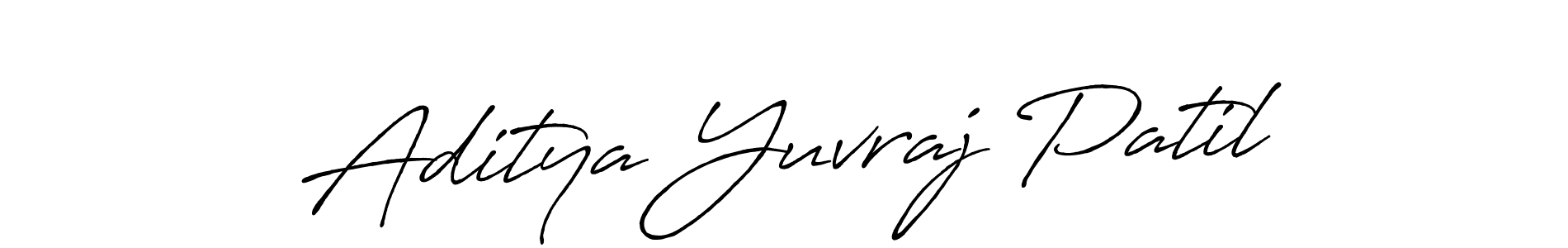 Also we have Aditya Yuvraj Patil name is the best signature style. Create professional handwritten signature collection using Antro_Vectra_Bolder autograph style. Aditya Yuvraj Patil signature style 7 images and pictures png