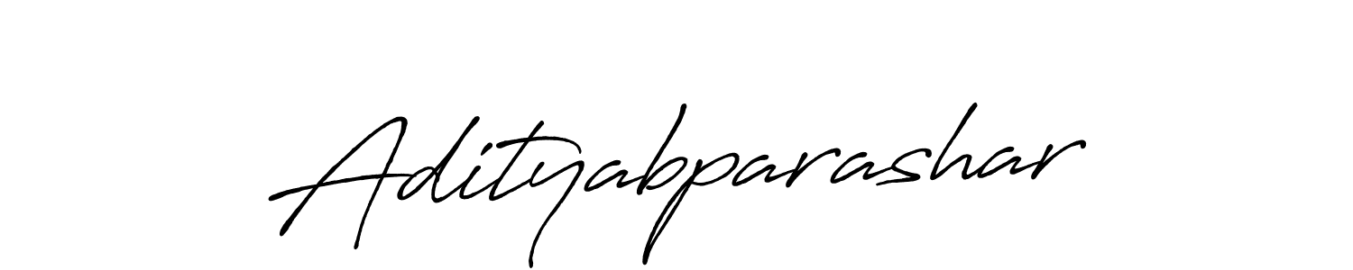 Make a beautiful signature design for name Adityabparashar. With this signature (Antro_Vectra_Bolder) style, you can create a handwritten signature for free. Adityabparashar signature style 7 images and pictures png