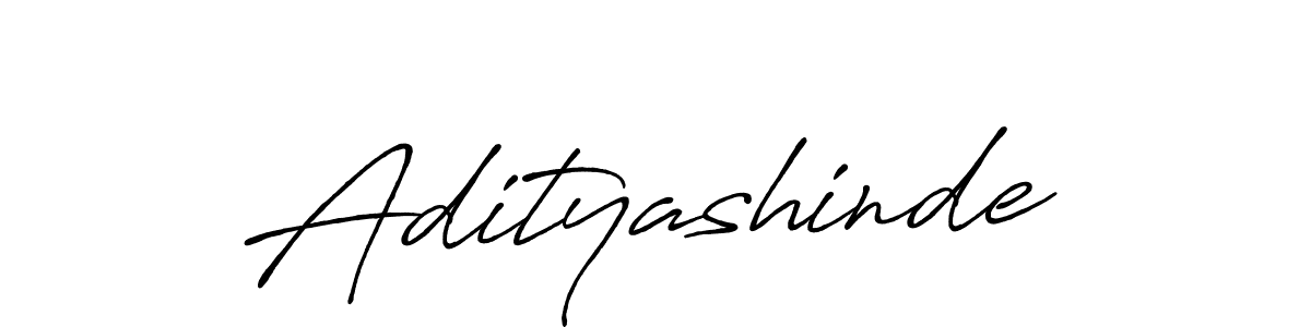 Make a beautiful signature design for name Adityashinde. With this signature (Antro_Vectra_Bolder) style, you can create a handwritten signature for free. Adityashinde signature style 7 images and pictures png