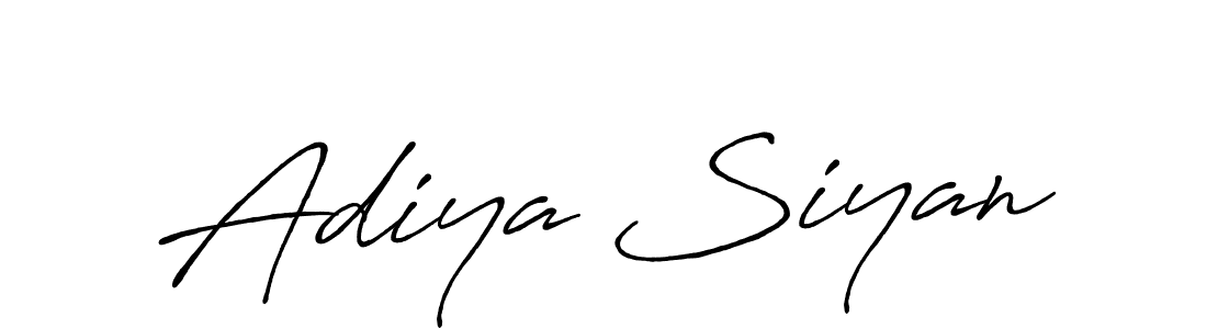 This is the best signature style for the Adiya Siyan name. Also you like these signature font (Antro_Vectra_Bolder). Mix name signature. Adiya Siyan signature style 7 images and pictures png