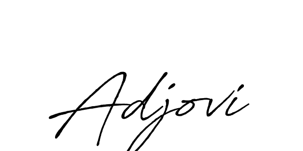 Similarly Antro_Vectra_Bolder is the best handwritten signature design. Signature creator online .You can use it as an online autograph creator for name Adjovi. Adjovi signature style 7 images and pictures png