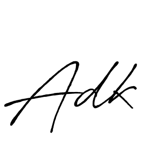 You should practise on your own different ways (Antro_Vectra_Bolder) to write your name (Adk) in signature. don't let someone else do it for you. Adk signature style 7 images and pictures png