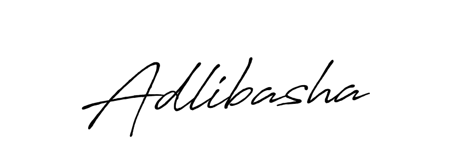 Adlibasha stylish signature style. Best Handwritten Sign (Antro_Vectra_Bolder) for my name. Handwritten Signature Collection Ideas for my name Adlibasha. Adlibasha signature style 7 images and pictures png