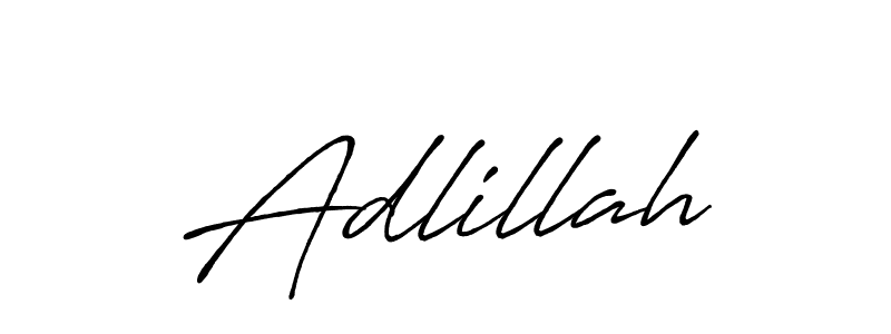 Also we have Adlillah name is the best signature style. Create professional handwritten signature collection using Antro_Vectra_Bolder autograph style. Adlillah signature style 7 images and pictures png