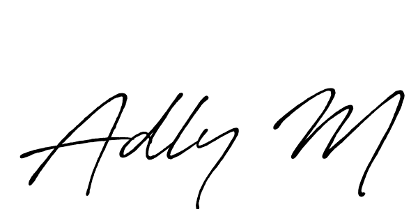 Make a beautiful signature design for name Adly M. Use this online signature maker to create a handwritten signature for free. Adly M signature style 7 images and pictures png