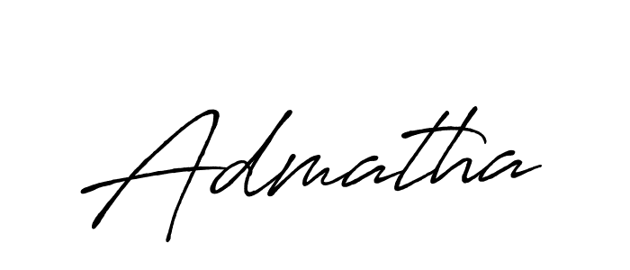 Similarly Antro_Vectra_Bolder is the best handwritten signature design. Signature creator online .You can use it as an online autograph creator for name Admatha. Admatha signature style 7 images and pictures png