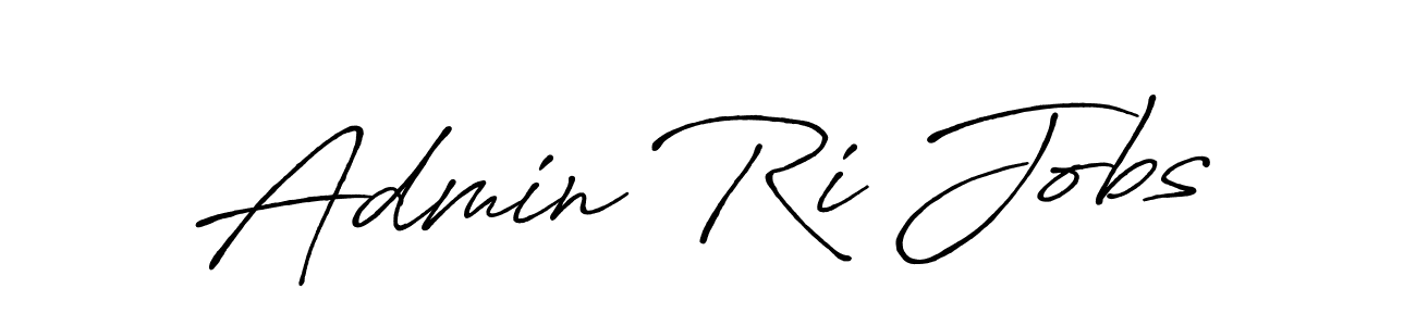 Make a short Admin Ri Jobs signature style. Manage your documents anywhere anytime using Antro_Vectra_Bolder. Create and add eSignatures, submit forms, share and send files easily. Admin Ri Jobs signature style 7 images and pictures png