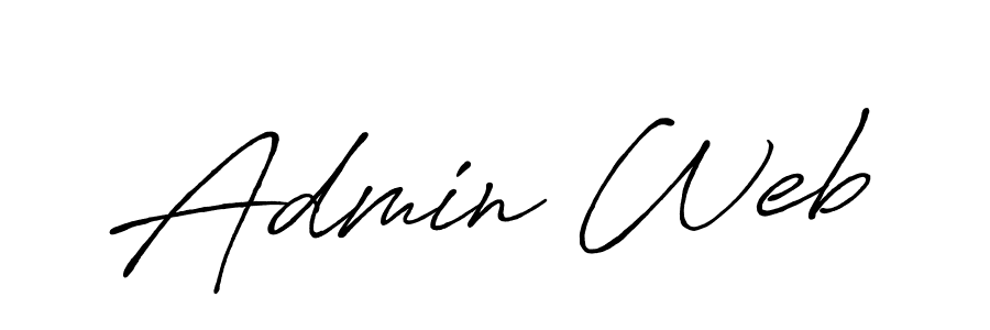 How to make Admin Web signature? Antro_Vectra_Bolder is a professional autograph style. Create handwritten signature for Admin Web name. Admin Web signature style 7 images and pictures png