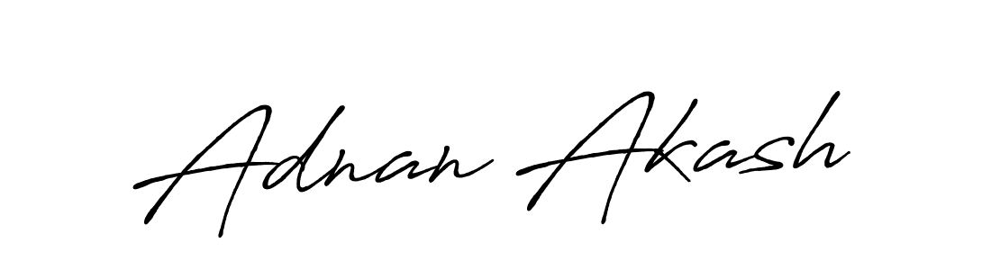 How to Draw Adnan Akash signature style? Antro_Vectra_Bolder is a latest design signature styles for name Adnan Akash. Adnan Akash signature style 7 images and pictures png
