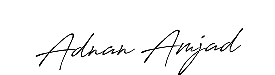 How to make Adnan Amjad signature? Antro_Vectra_Bolder is a professional autograph style. Create handwritten signature for Adnan Amjad name. Adnan Amjad signature style 7 images and pictures png