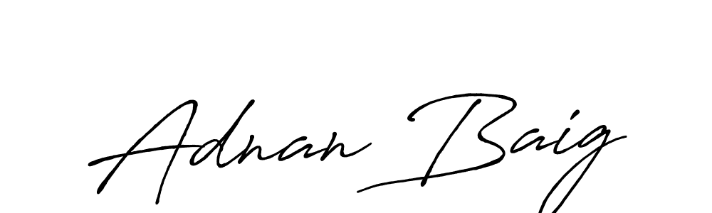 You can use this online signature creator to create a handwritten signature for the name Adnan Baig. This is the best online autograph maker. Adnan Baig signature style 7 images and pictures png
